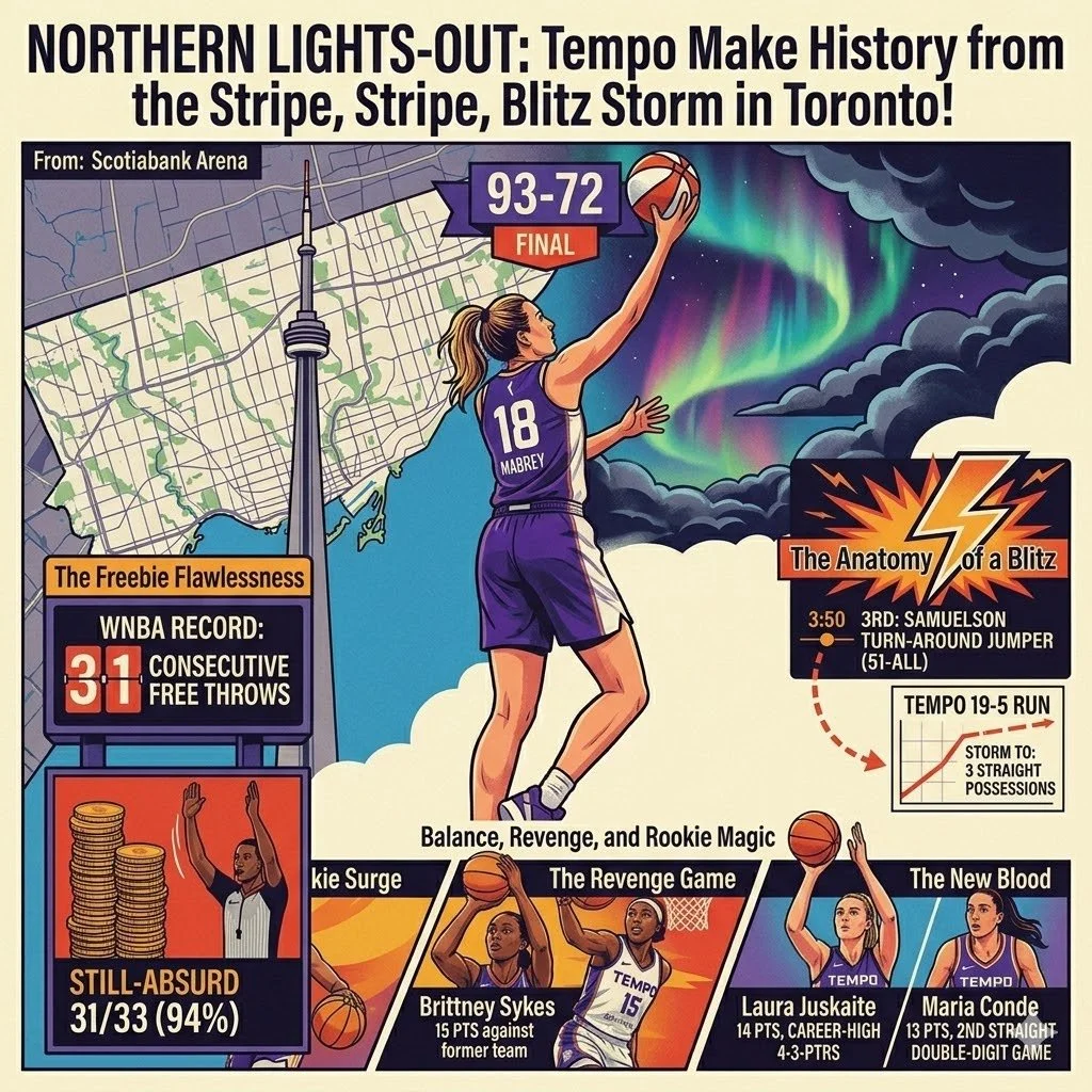 NORTHERN LIGHTS-OUT: Tempo Make History from the Stripe, Blitz Storm in Toronto!