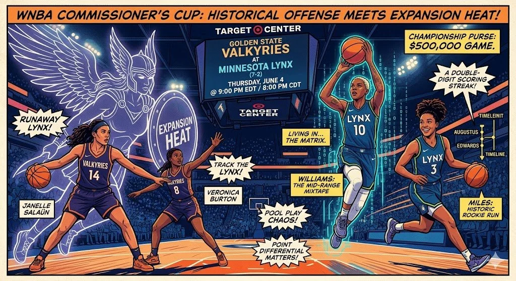Historical Offense Meets Expansion Heat—Can the Valkyries Slow Down the Runaway Lynx?