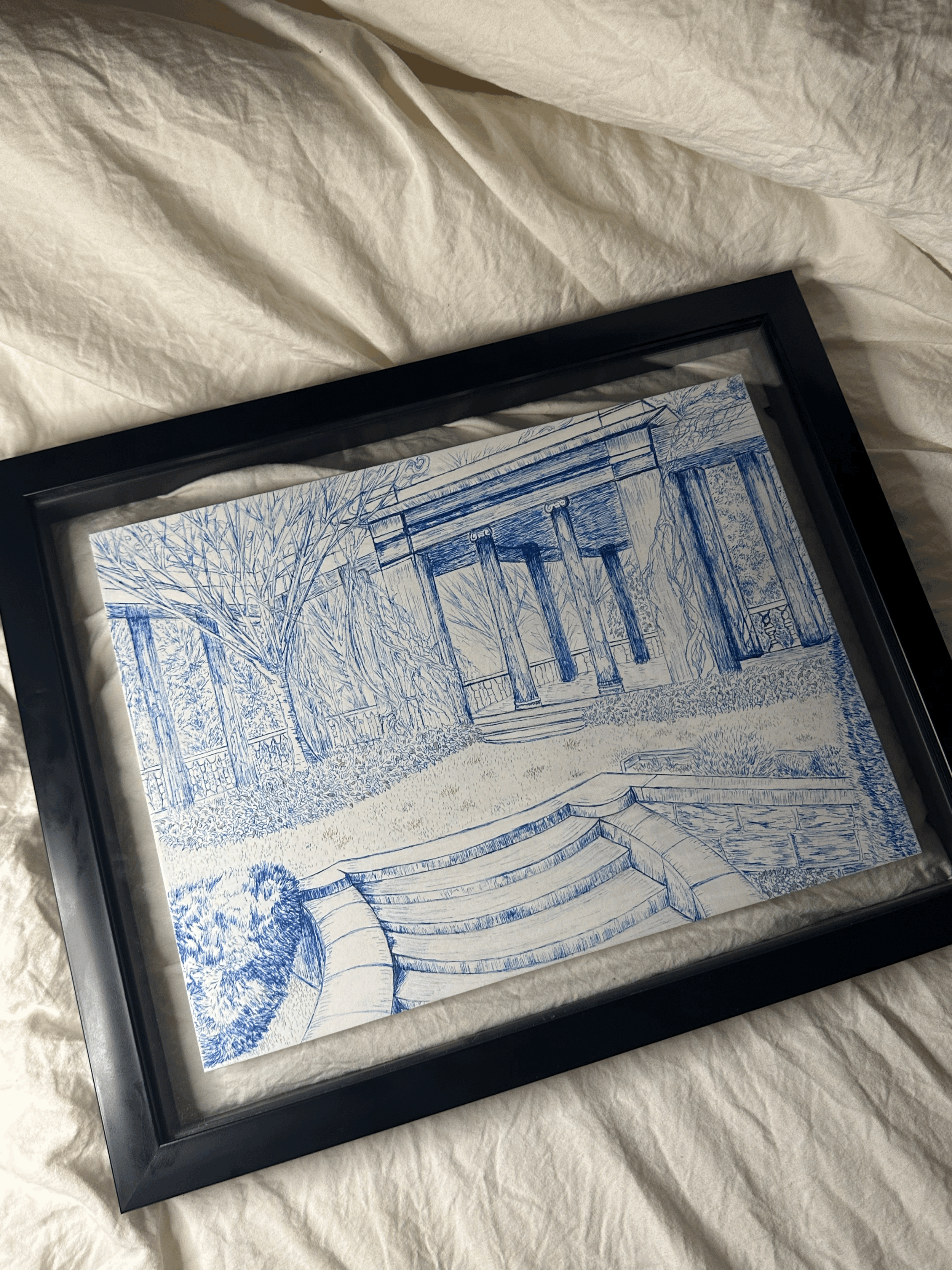 BLUEDREAM Framed Original