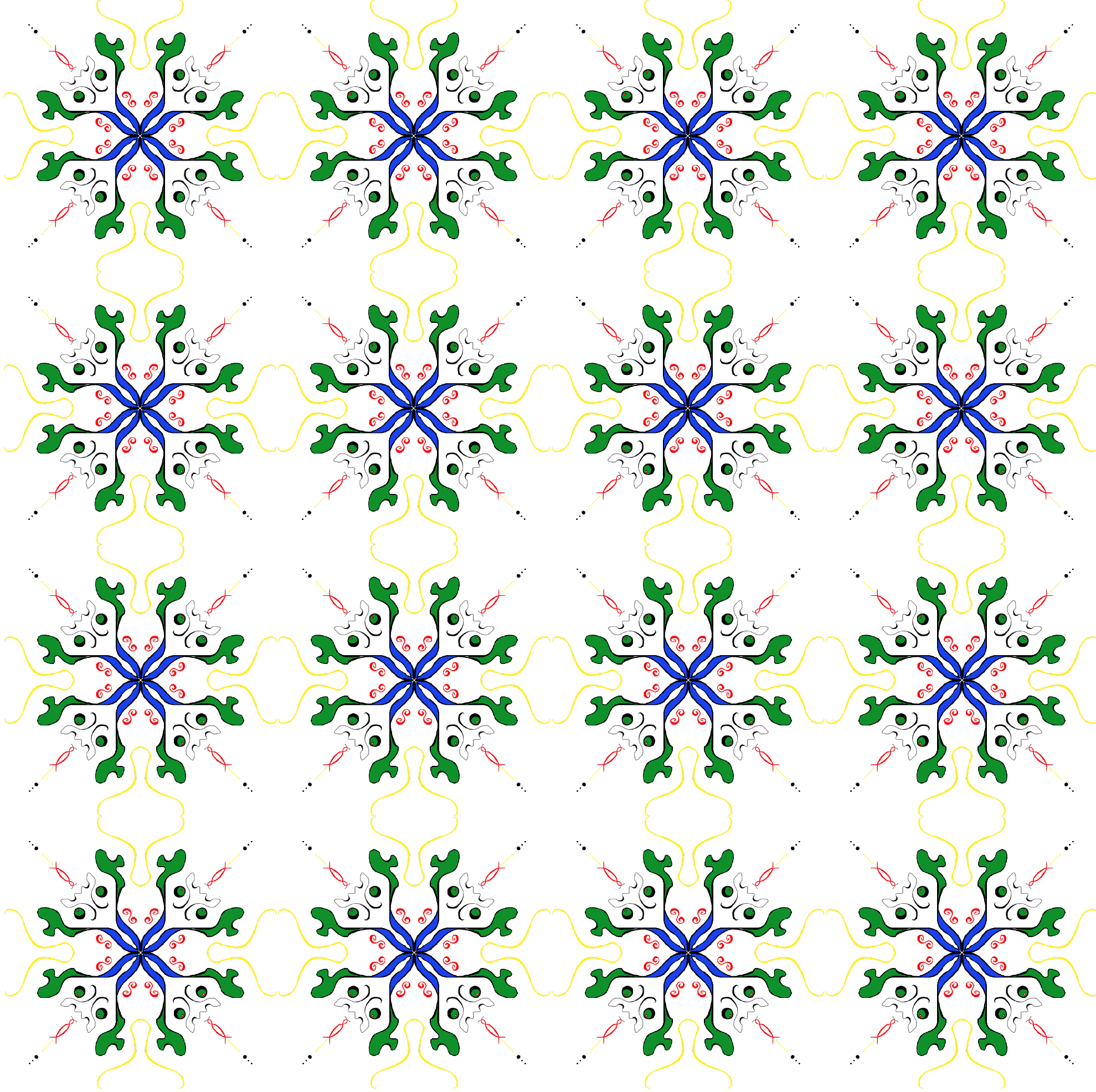 Flowering Tile