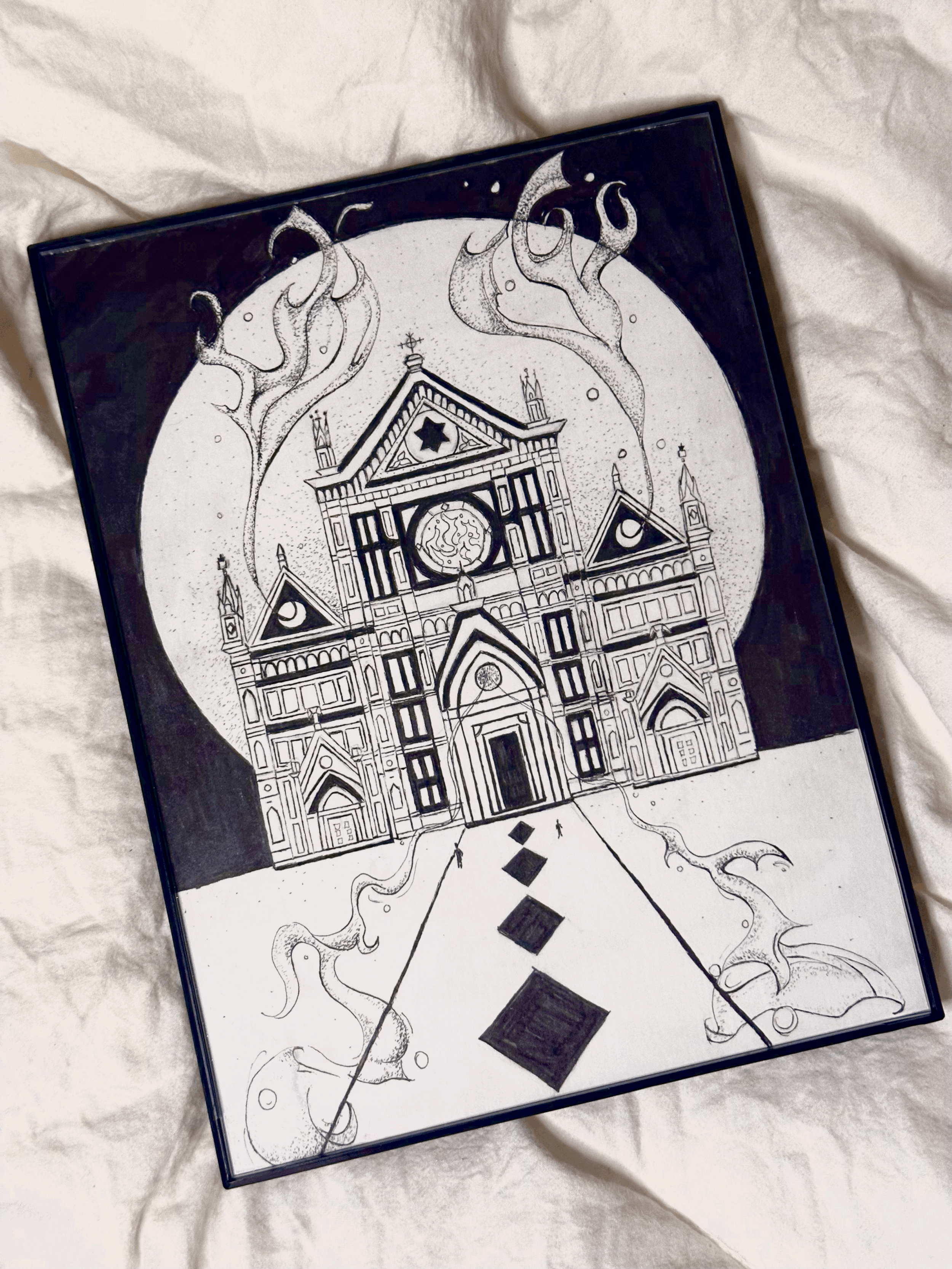 BASILICA Framed Original