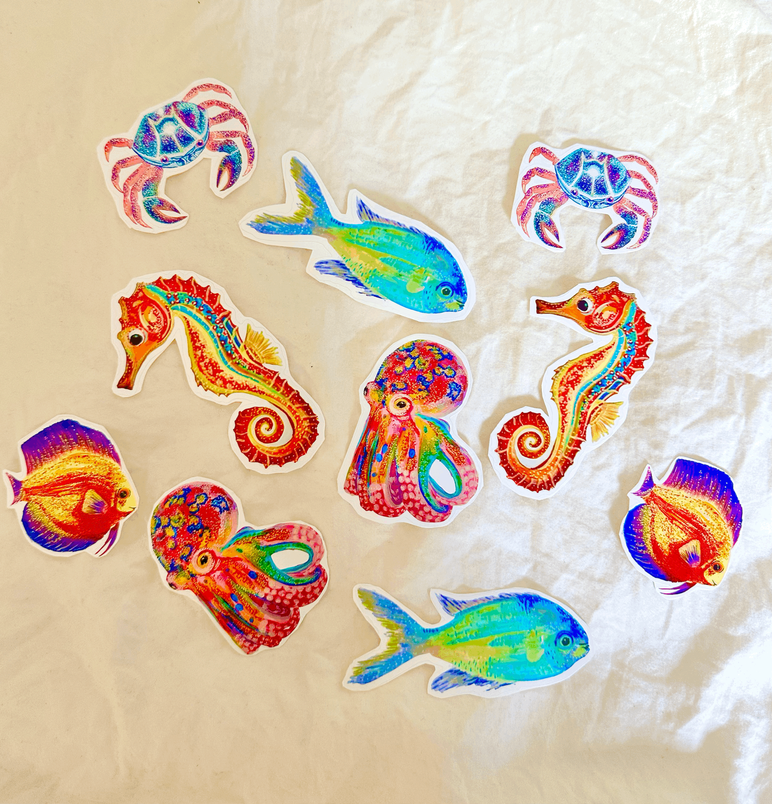 Aquatic Friend Stickers