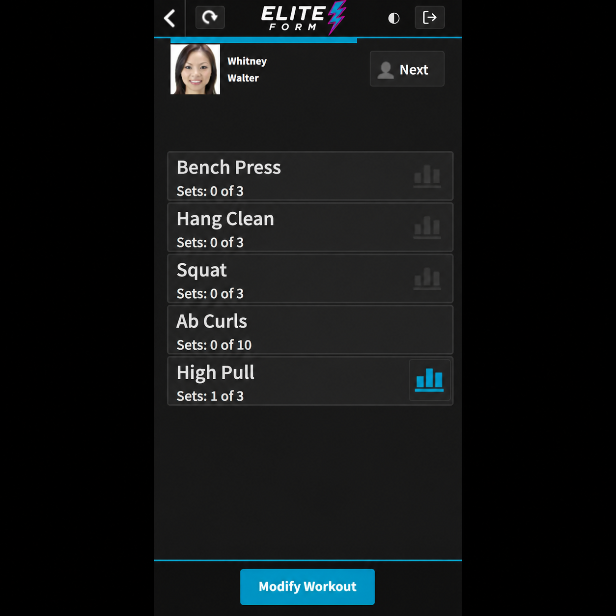EliteForm Paperless - Your tool for remote workouts