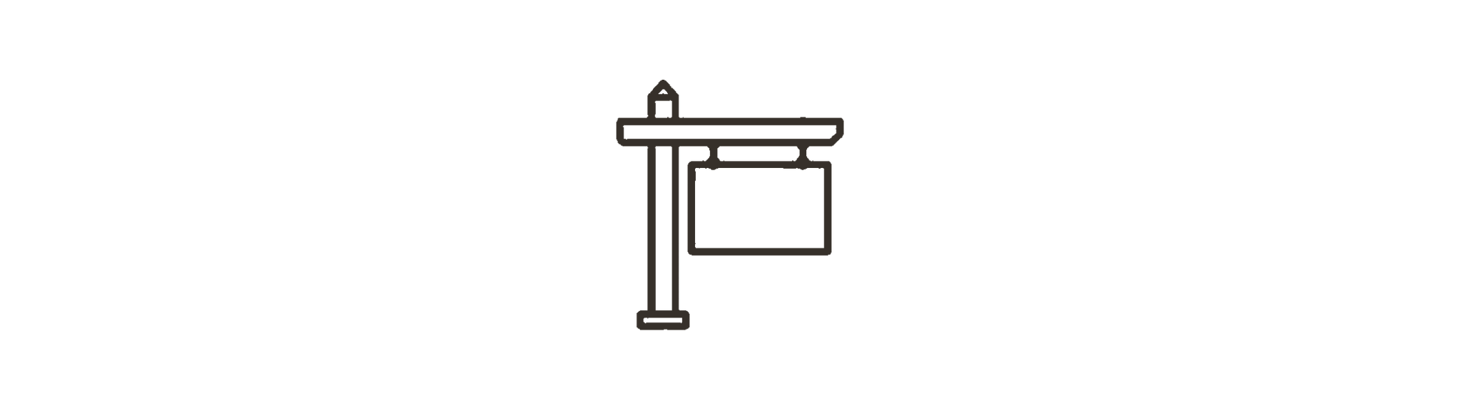 House for sale sign icon