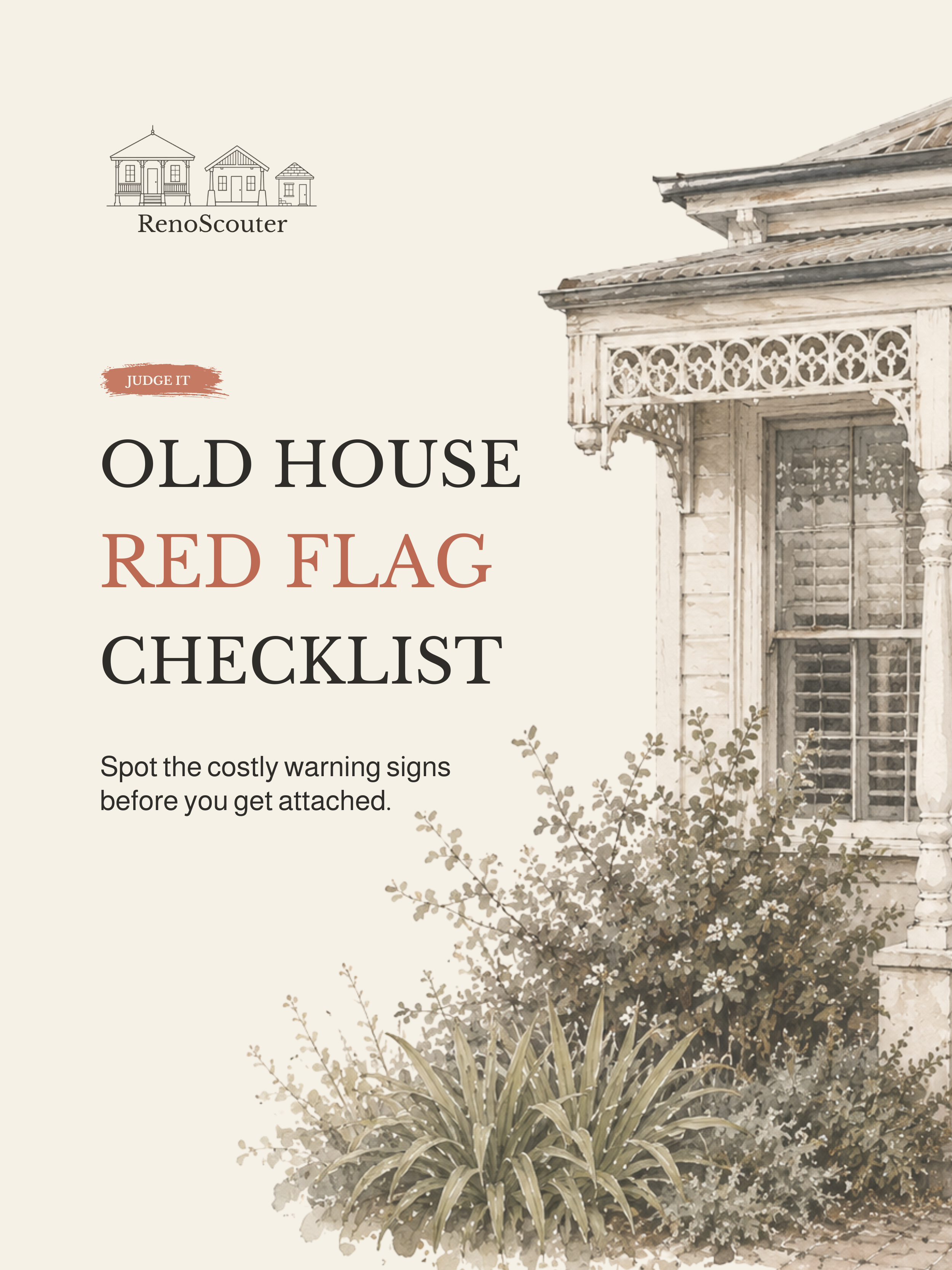Old House Red Flag Checklist