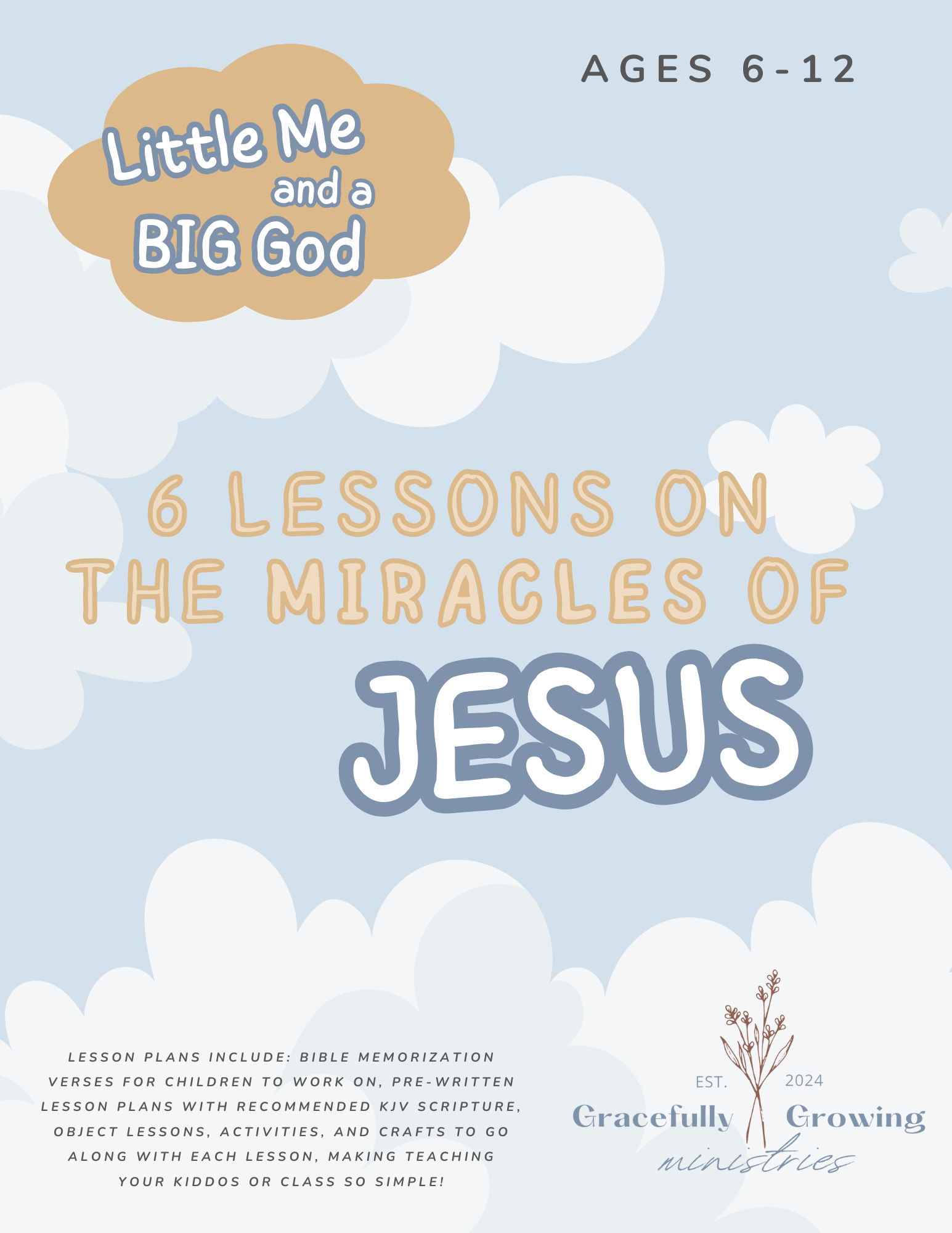 6 Lessons for Children on the Miracles of Jesus