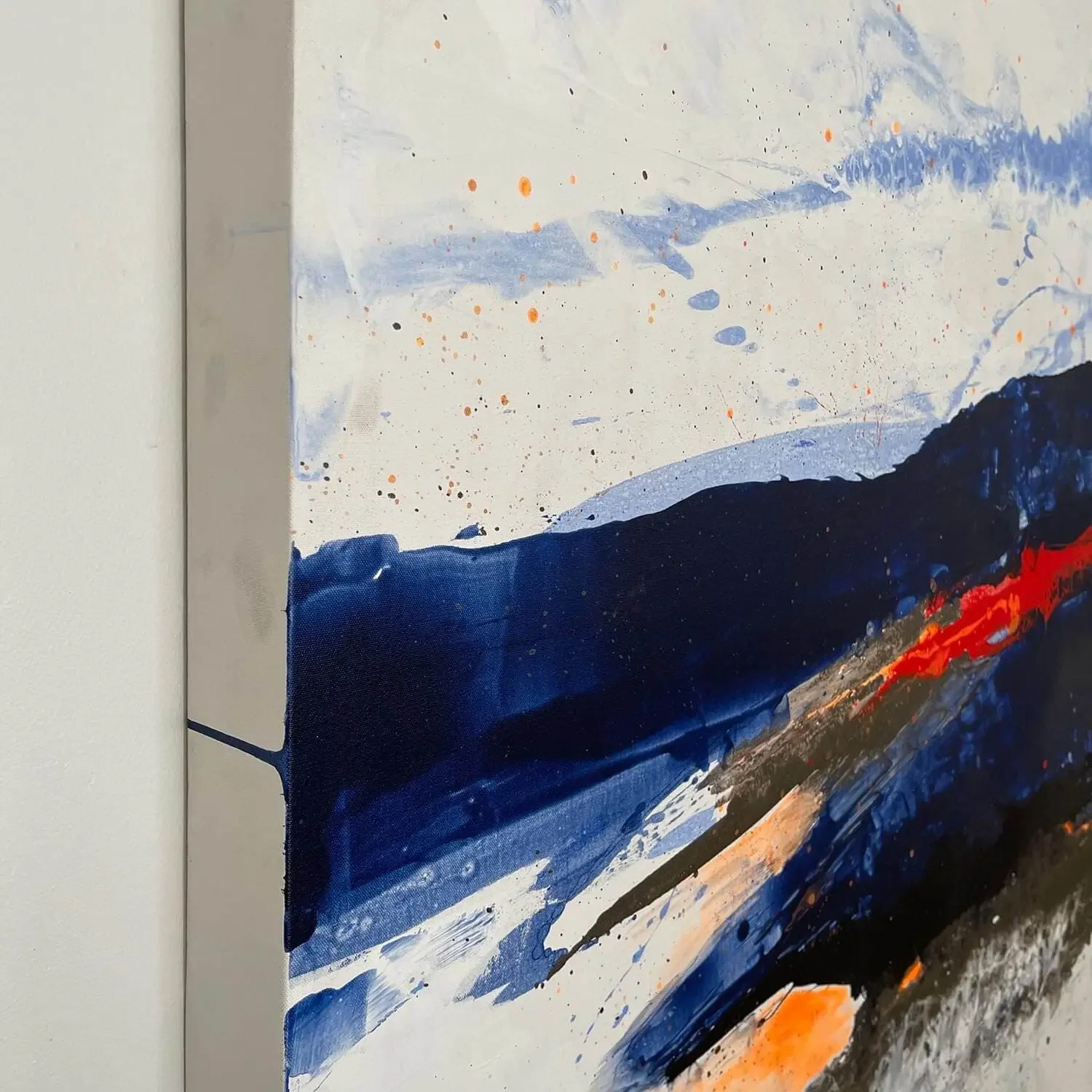 Splendor abstract painting by Yasmin Malik