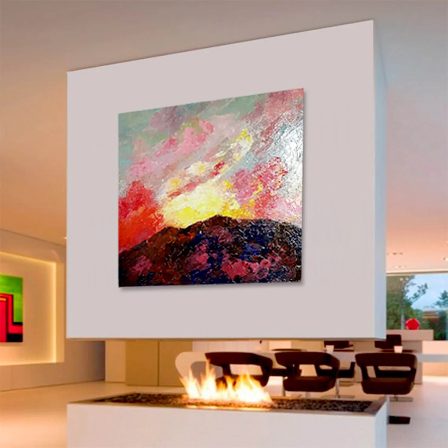 The Light — Acrylix, 48" x 48"