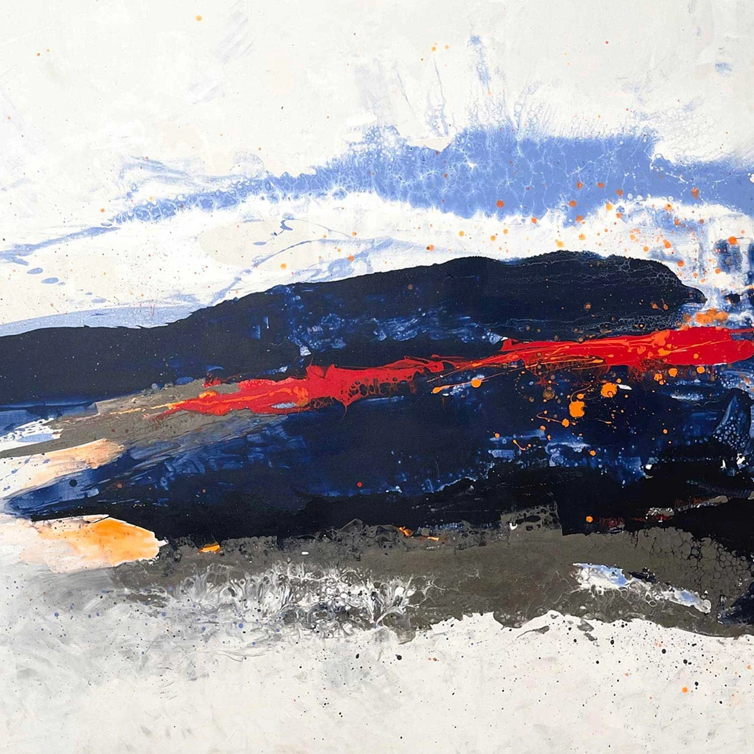 Splendor, Acrylic Absract Art