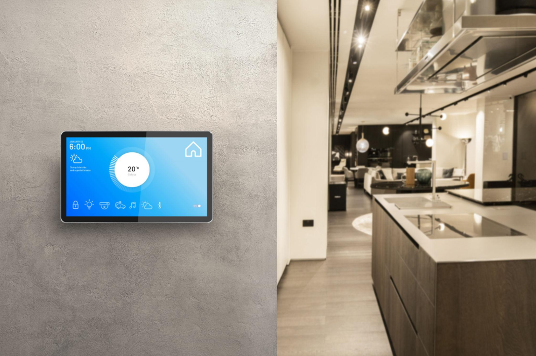 Smart home electrical control system installed by Circuit X Electric featuring modern residential electrical and automation solutions.
