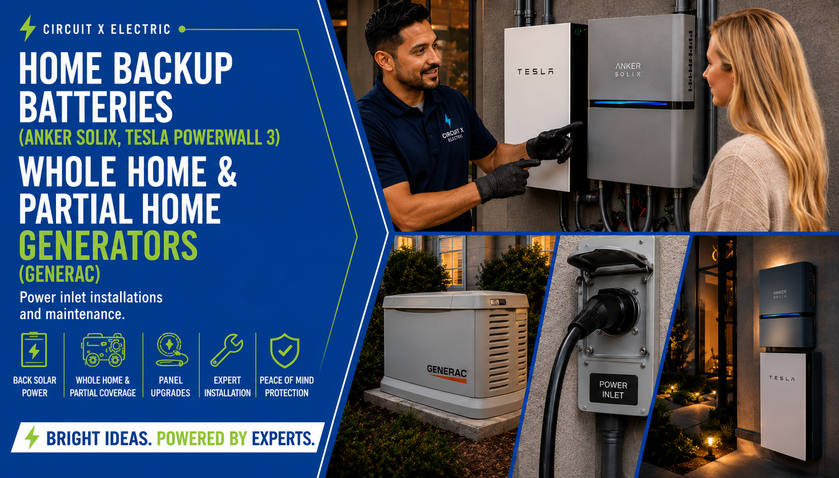 Battery Backup & Generators