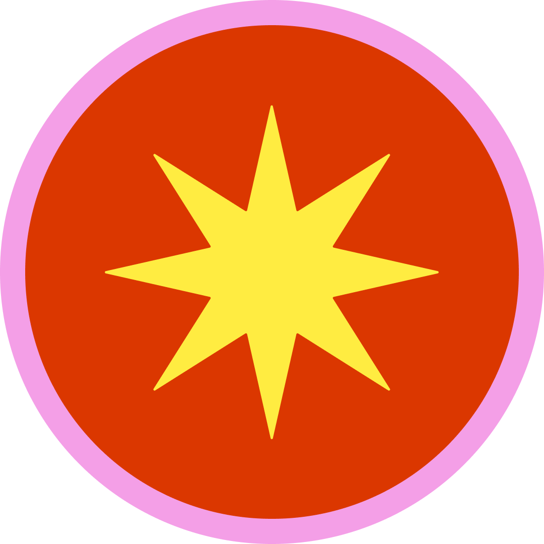 star symbol used in brand identity representing guidance and inner light
