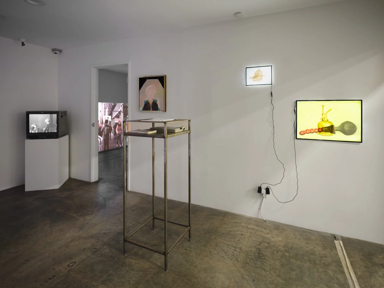  Installation view of  Phallus :: Fascinum :: Fascism , 2025. Courtesy of the artists and The Box LA. Photo: Fredrik Nilsen 