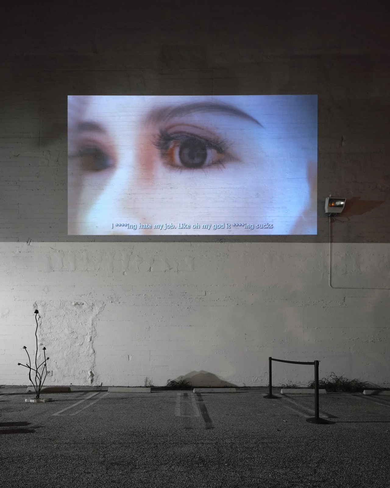  Gosia Wojas Notes on AI unconscious 2021/2025 Photo: Fredrik Nilsen 
