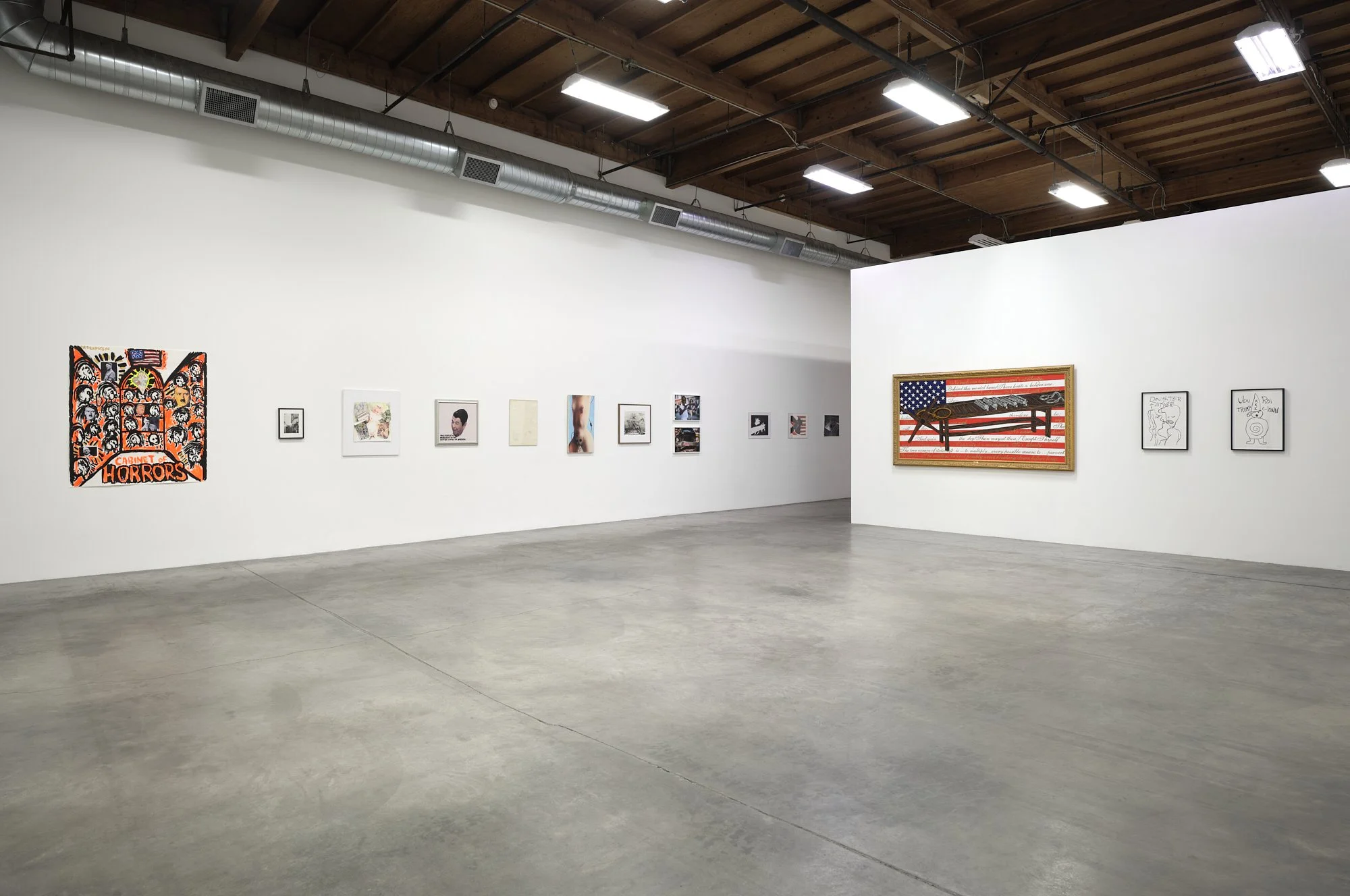  Installation view of “An America” Courtesy of the artists, Mitchell Algus Gallery, and The Box LA. Photo: Fredrik Nilsen 
