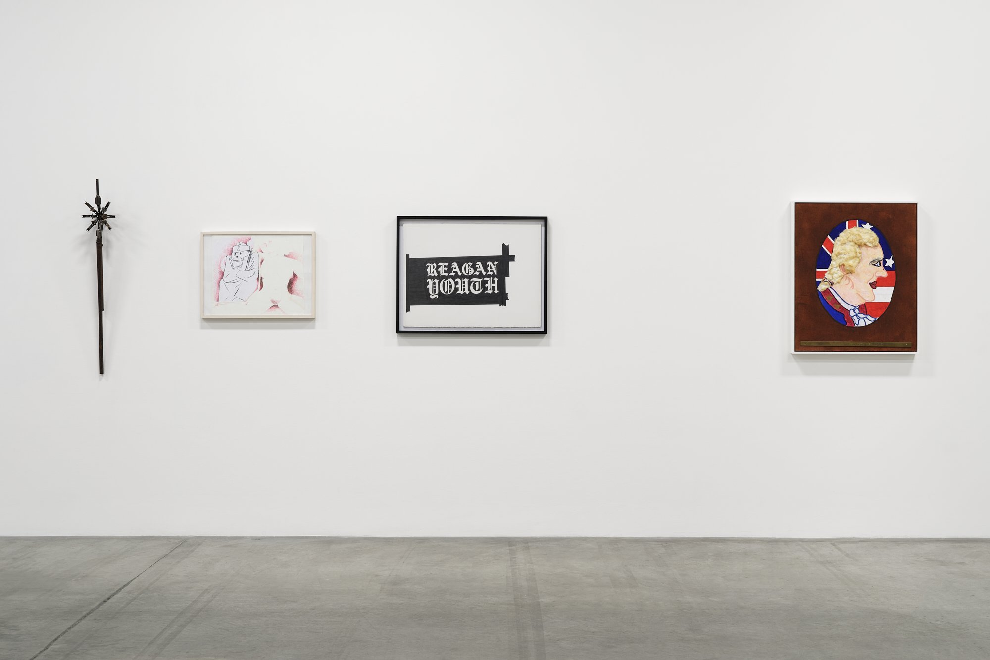  Installation view of “An America” Courtesy of the artists, Mitchell Algus Gallery, and The Box LA. Photo: Fredrik Nilsen 