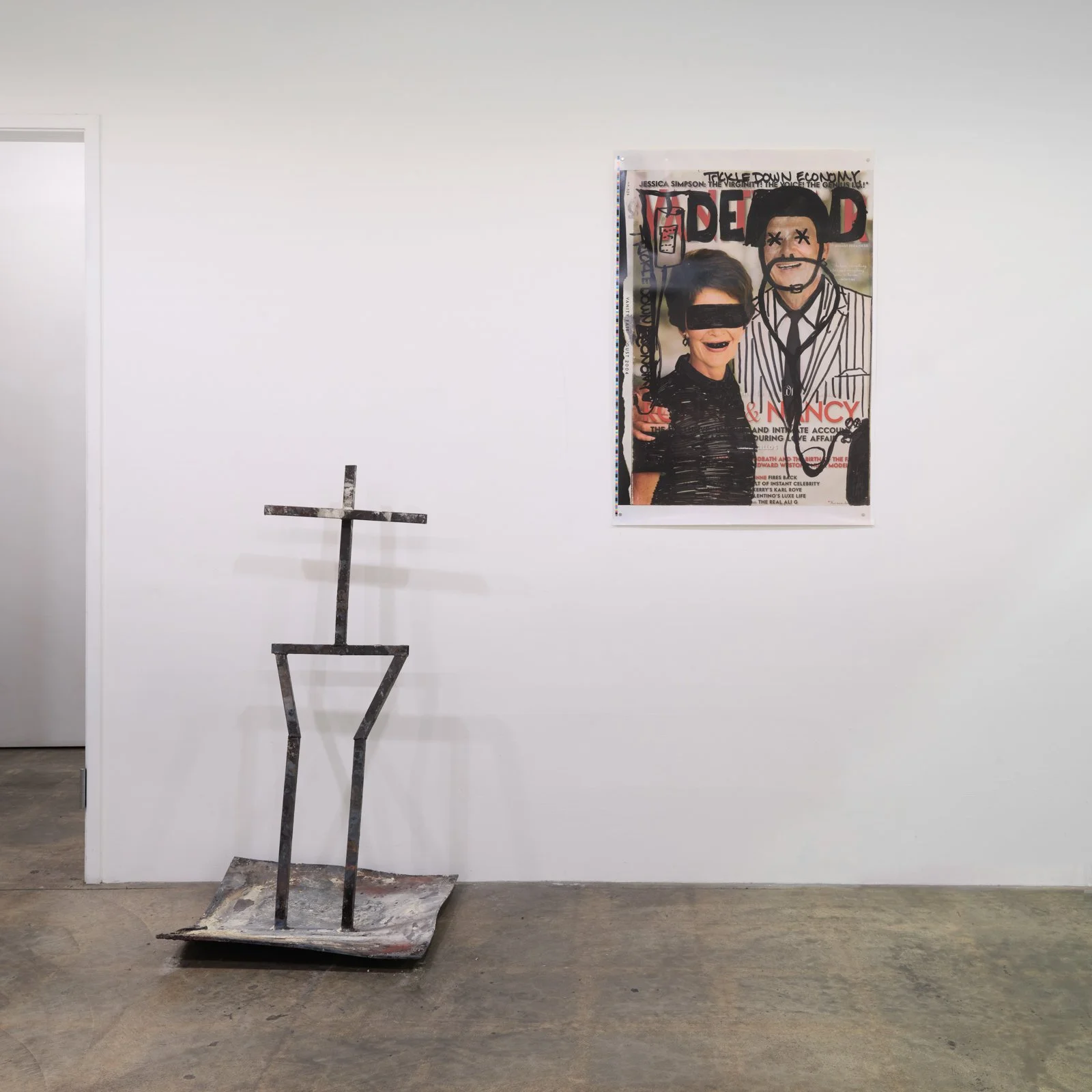  Installation view of Burn Me! at The Box, 2025 Courtesy of the artists and The Box LA. Photo: Fredrik Nilsen 