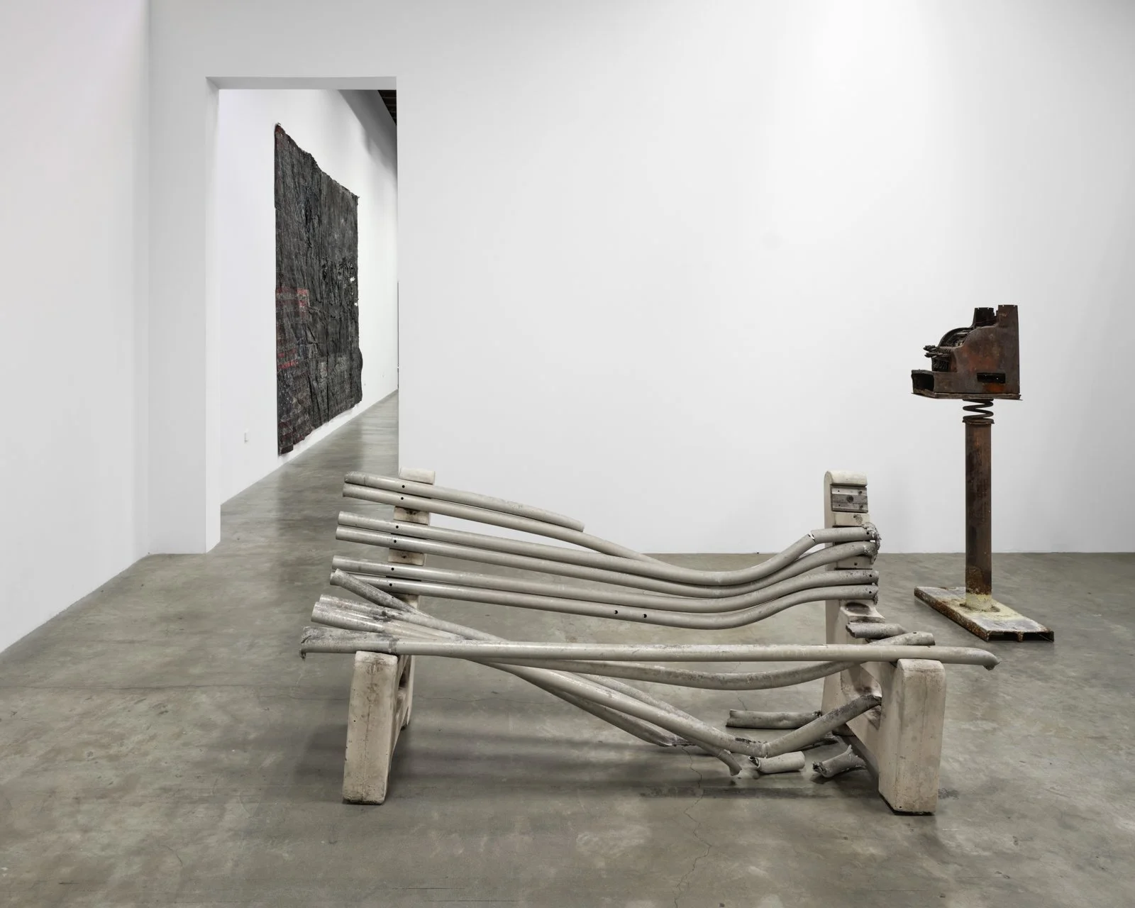  Installation view of Burn Me! at The Box, 2025 Courtesy of the artists and The Box LA. Photo: Fredrik Nilsen 