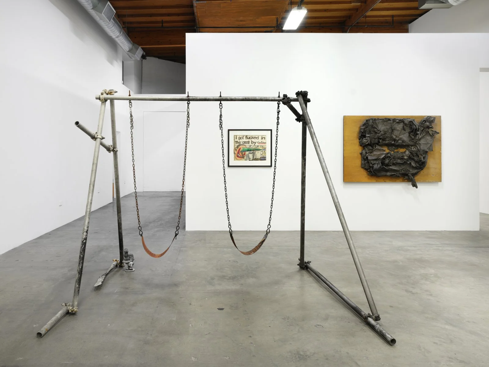  Installation view of Burn Me! at The Box, 2025 Courtesy of the artists and The Box LA. Photo: Fredrik Nilsen 