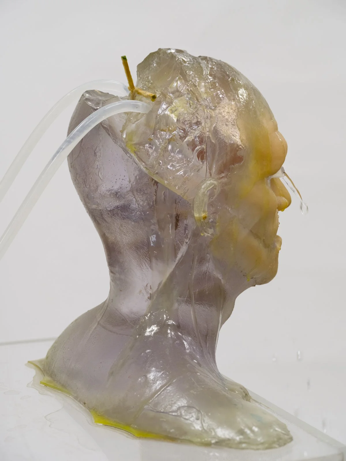  Nathaniel Mellors  Weeper Five (A Neandethalised Actor) , 2024 Detail  Photo: Fredrik Nilsen 