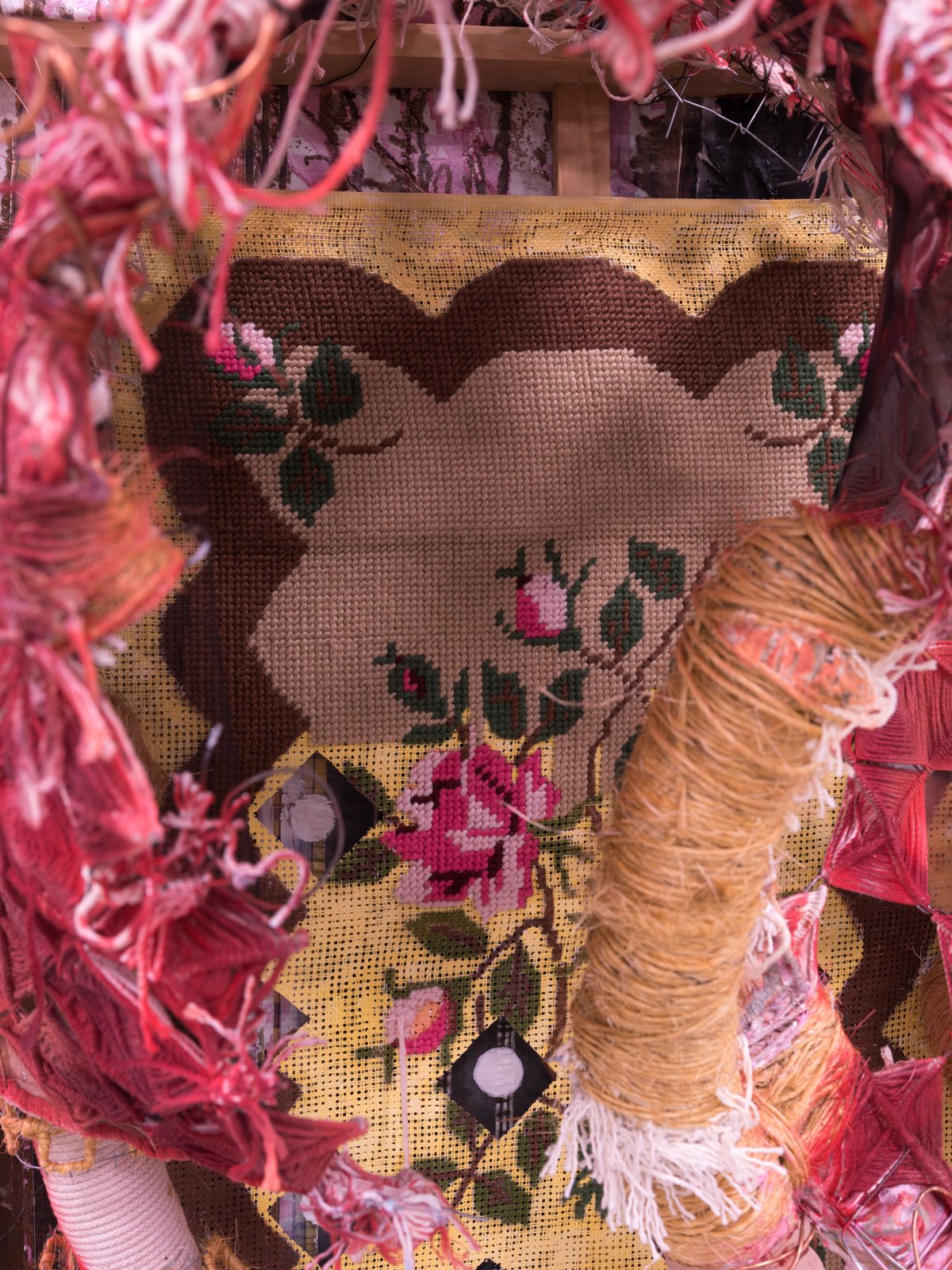  Marwa Abdul-Rahman  Fulfilling Agreements (Grace),  2022 Detail  Photo: Fredrik Nilsen 