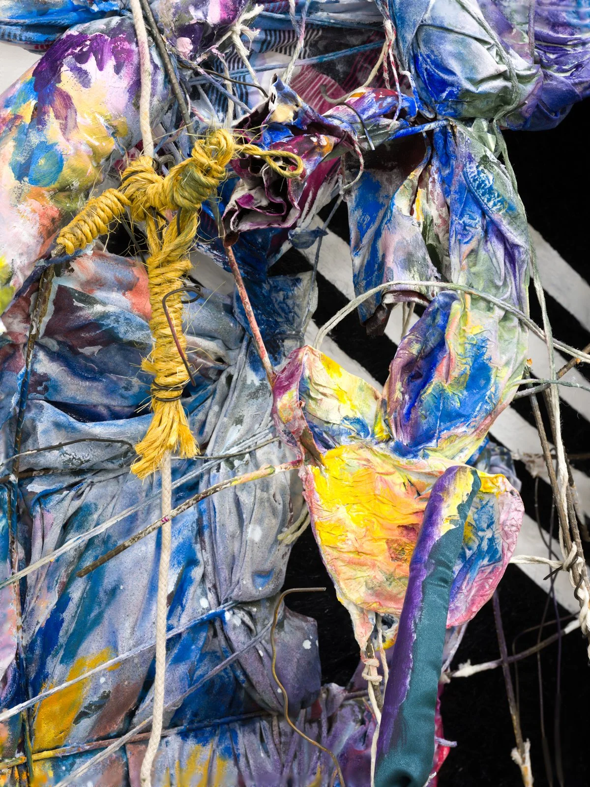  Marwa Abdul-Rahman  Creation: The Out Picturing of Color and Form, III,   2022 Detail  Photo: Fredrik Nilsen 