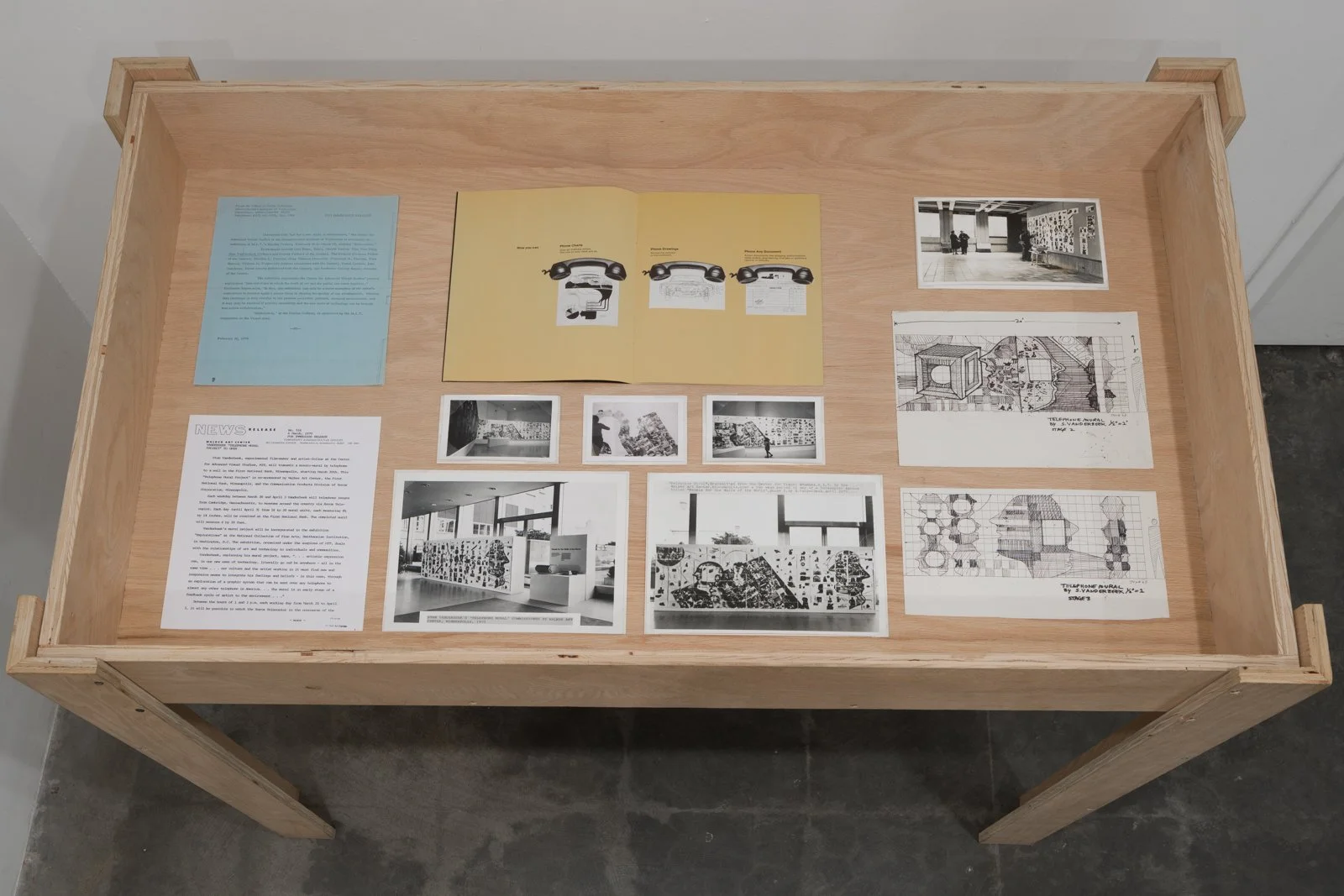  Stan VanDerBeek  Archive Vitrine , 1969  Photo: Fredrik Nilsen 