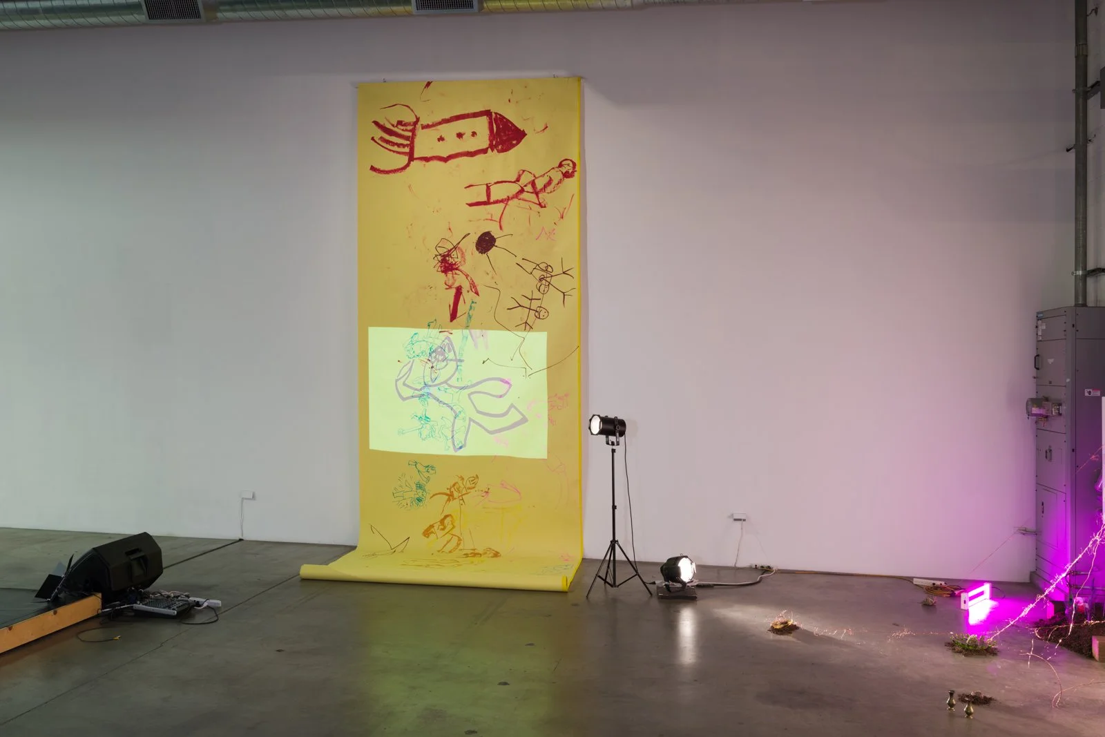   Knees, Schools, Urges  Installation View The Box, 2022  Photo: Fredrik Nilsen 