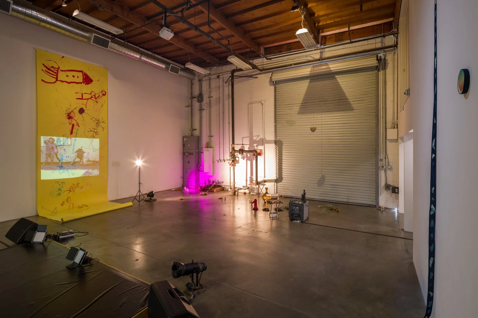   Knees, Schools, Urges  Installation View The Box, 2022  Photo: Fredrik Nilsen 