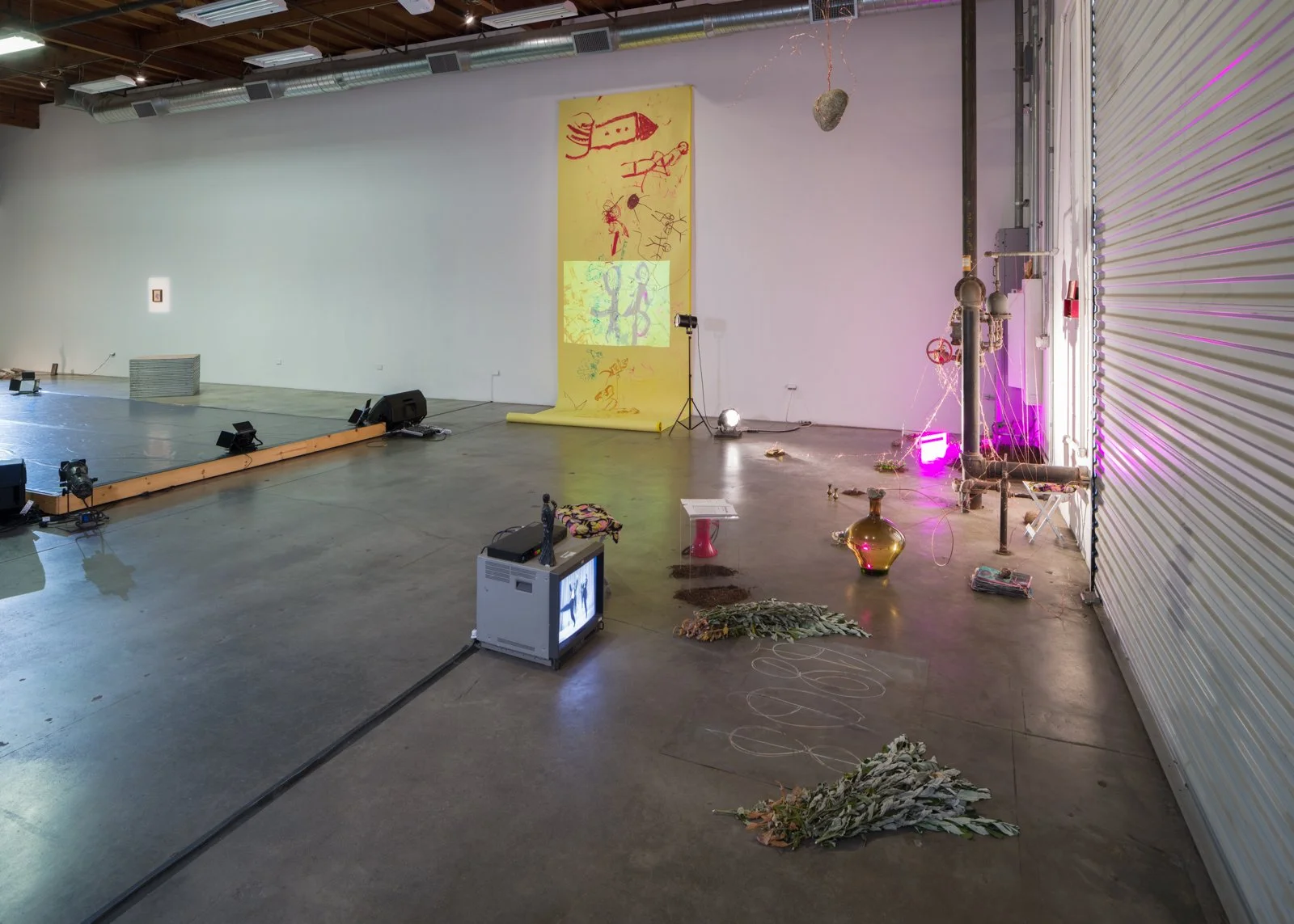   Knees, Schools, Urges  Installation View The Box, 2022  Photo: Fredrik Nilsen 