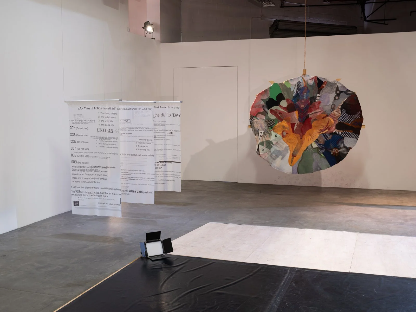   Knees, Schools, Urges  Installation View The Box, 2022  Photo: Fredrik Nilsen 