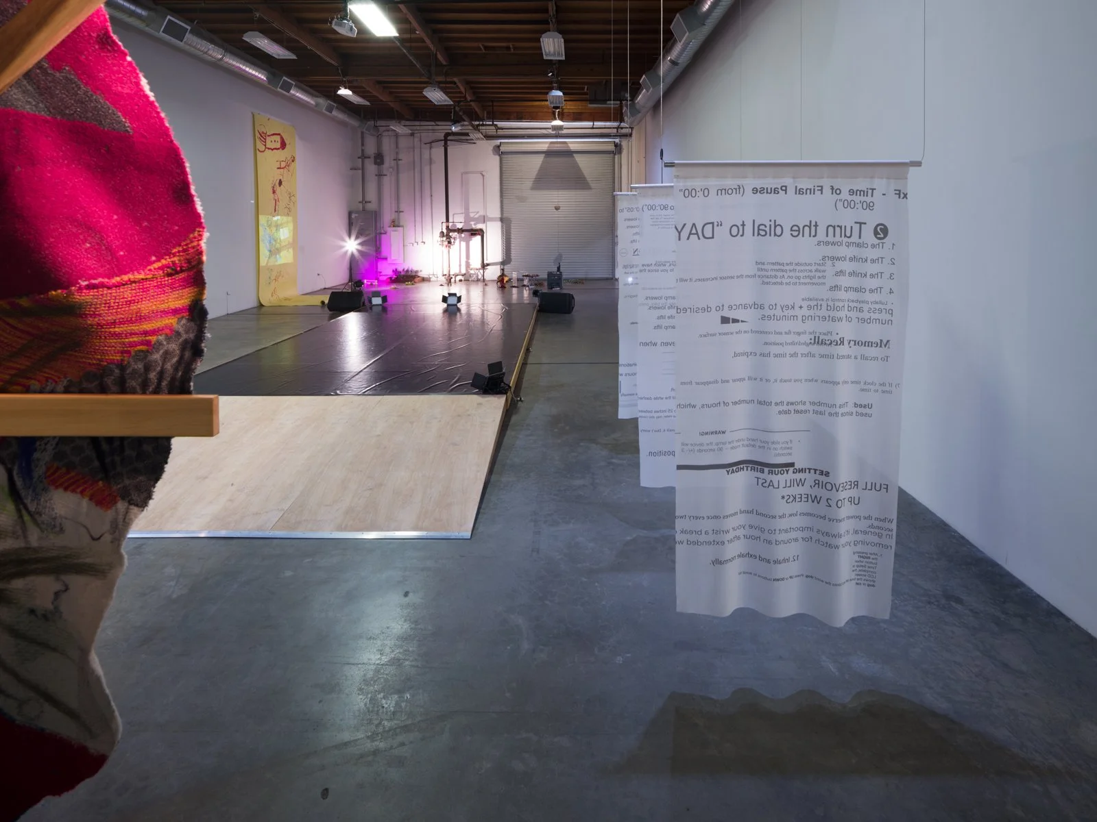   Knees, Schools, Urges  Installation View The Box, 2022  Photo: Fredrik Nilsen 