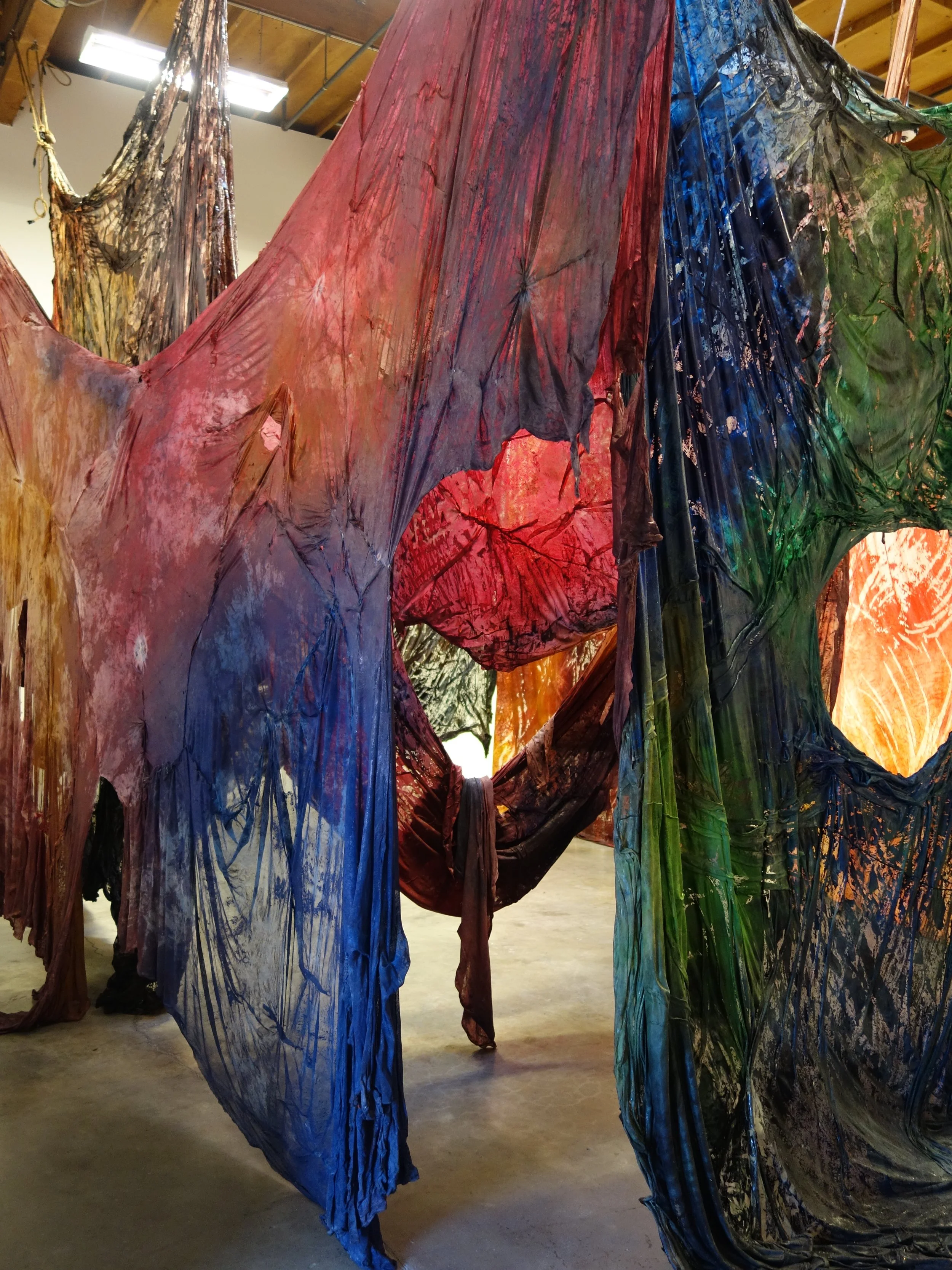  Corazón del Sol   Veils , 2022 Detail  Photo: Fredrik Nilsen 