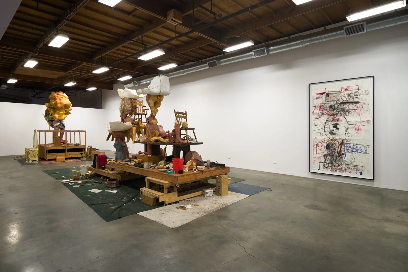   Parts Make Up a Hole  Installation View The Box, 2021  Photo: Fredrik Nilsen 