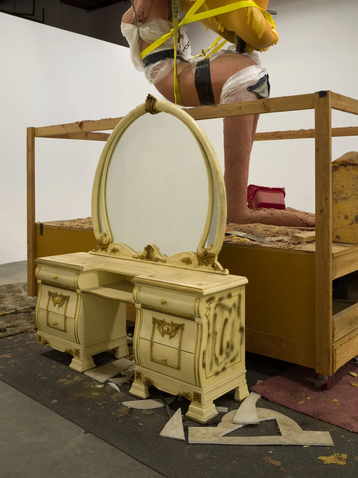   Parts Make Up a Hole  Installation View The Box, 2021  Photo: Fredrik Nilsen 