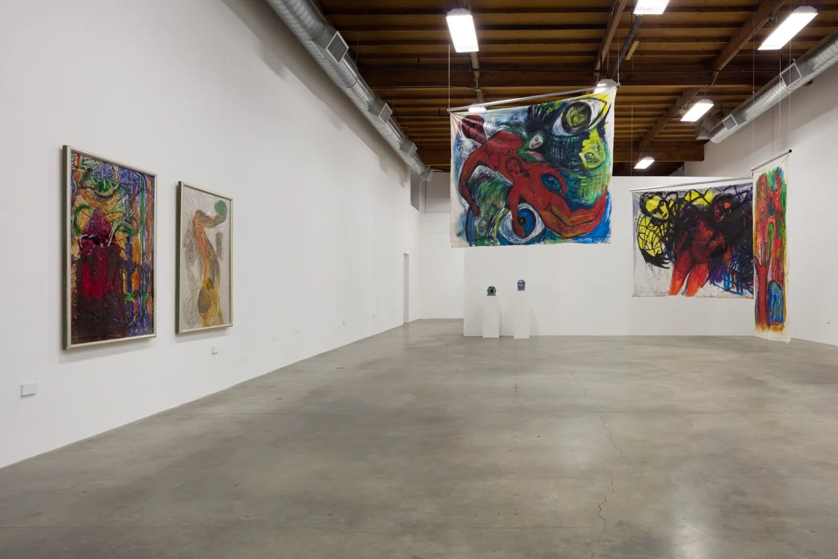  THEY WON'T SURVIVE WITHOUT THE BIRD SONGS  Installation View The Box, 2019  Photo: Fredrik Nilsen 