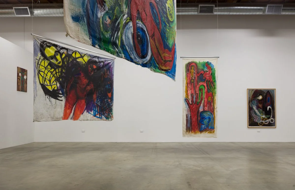   THEY WON'T SURVIVE WITHOUT THE BIRD SONGS  Installation View The Box, 2019  Photo: Fredrik Nilsen 
