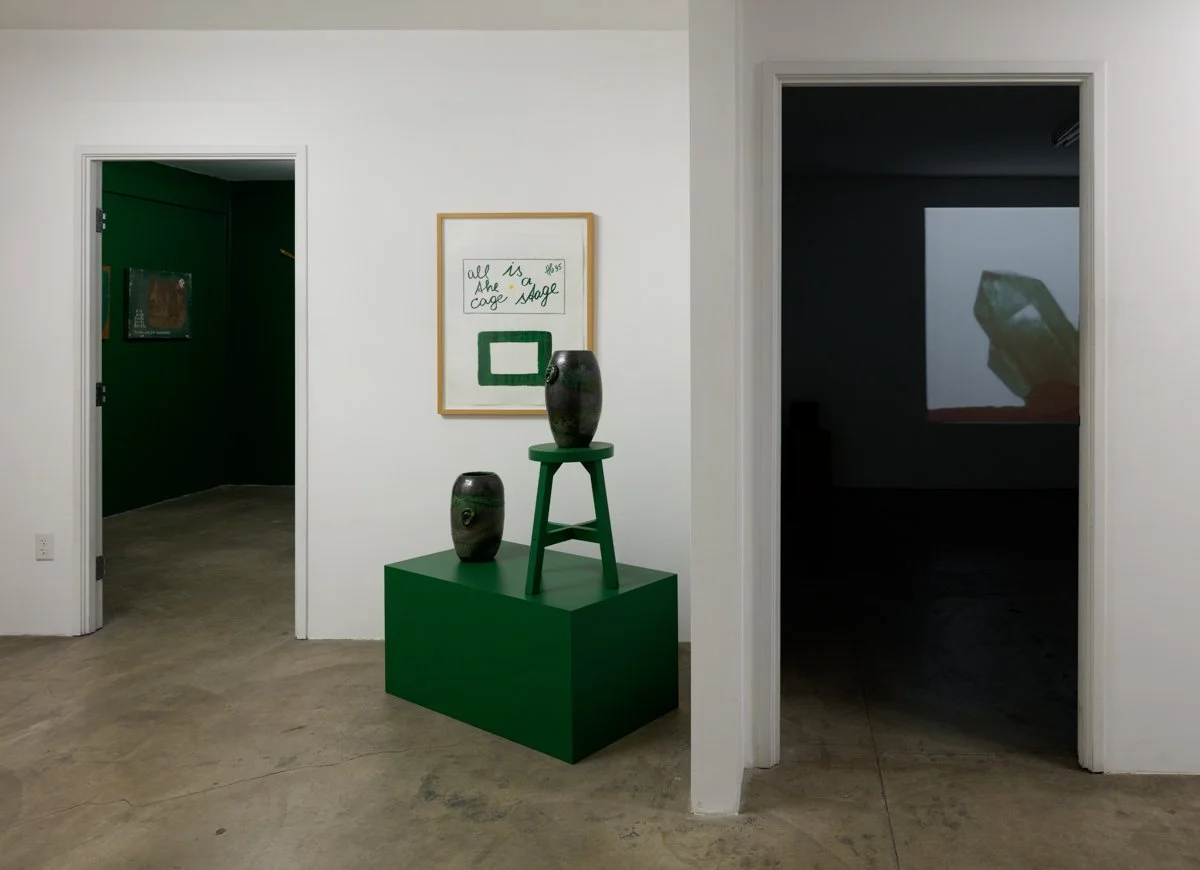   THEY WON'T SURVIVE WITHOUT THE BIRD SONGS  Installation View The Box, 2019  Photo: Fredrik Nilsen 