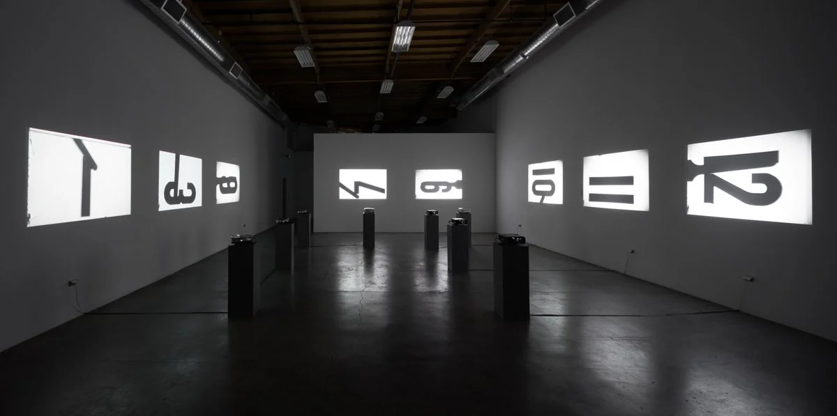   Guy de Cointet  Installation View The Box, 2019  Photo: Fredrik Nilsen 