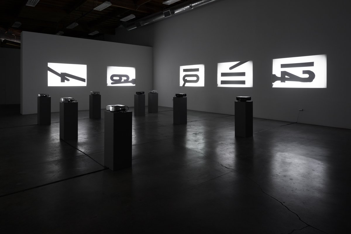   Guy de Cointet  Installation View The Box, 2019  Photo: Fredrik Nilsen 
