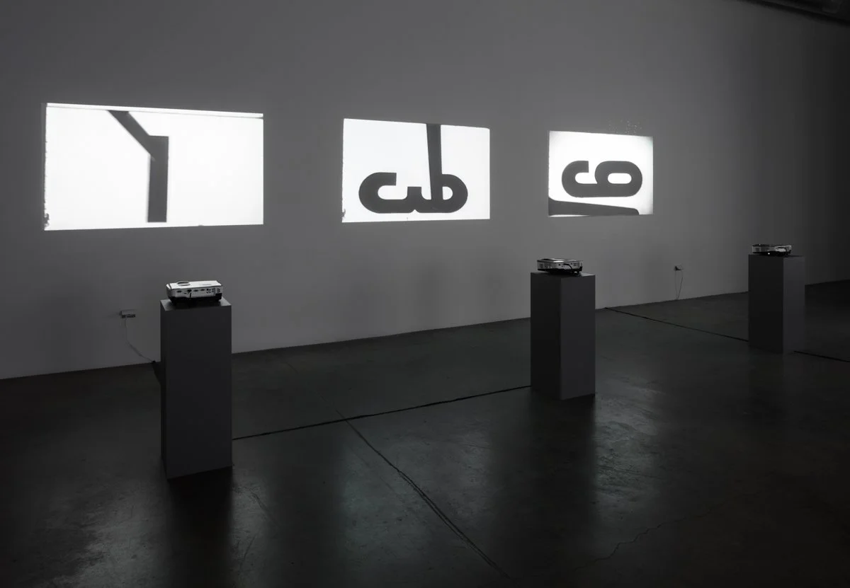   Guy de Cointet  Installation View The Box, 2019  Photo: Fredrik Nilsen 