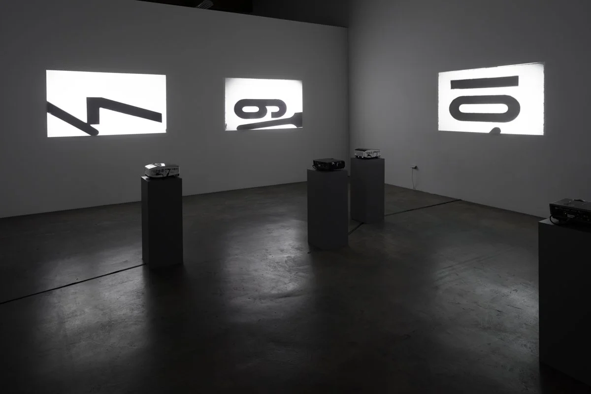   Guy de Cointet  Installation View The Box, 2019  Photo: Fredrik Nilsen 