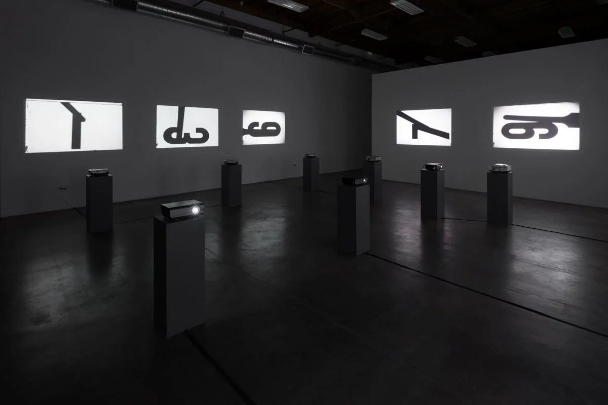   Guy de Cointet  Installation View The Box, 2019  Photo: Fredrik Nilsen 
