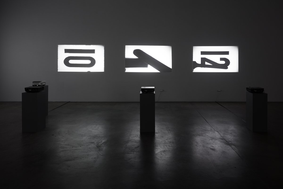   Guy de Cointet  Installation View The Box, 2019  Photo: Fredrik Nilsen 