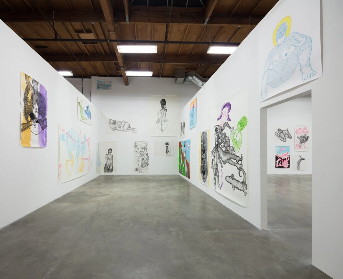   We Never Kissed  Installation View The Box, 2017  Photo: Fredrik Nilsen 