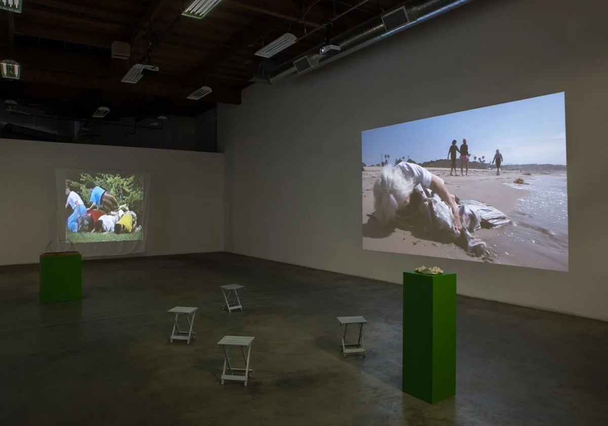   On An Iron Post  Installation View The Box, 2015  Photo: Fredrik Nilsen 
