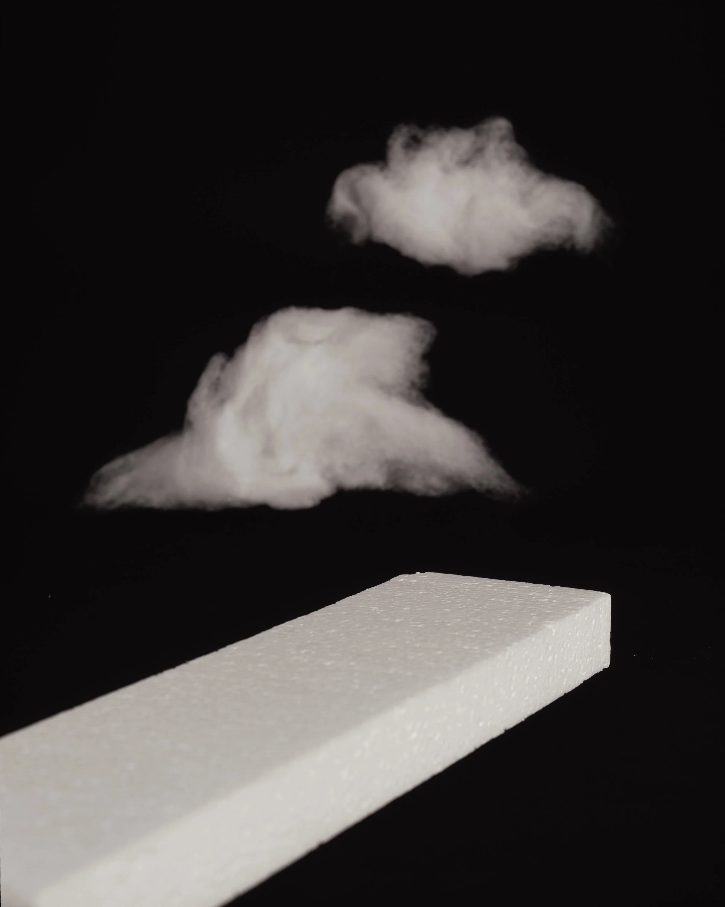 Sarah Conaway  [Styrofoam] and {Clouds} , 2015 