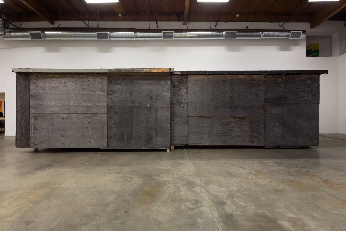   The Painting Sheds &amp; Paris  Installation View The Box, 2015  Photo: Fredrik Nilsen 