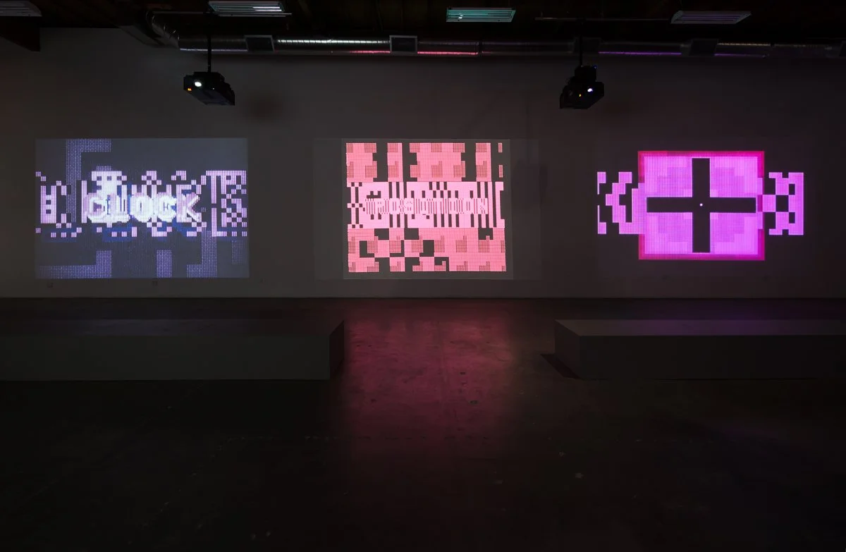   Poemfield  Installation View The Box, 2014  Photo: Fredrik Nilsen 