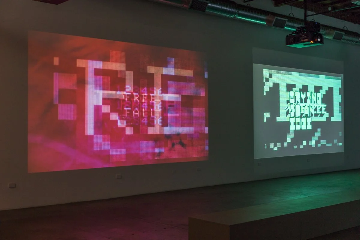   Poemfield  Installation View The Box, 2014  Photo: Fredrik Nilsen 